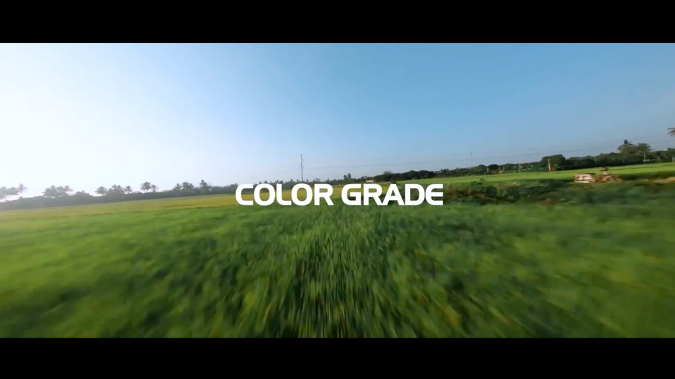 Color Grading FPV
